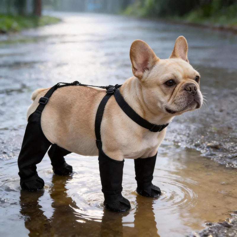 Wool Hiking Sock - Waterproof Dog Boots Anti-Slip Dog Shoes