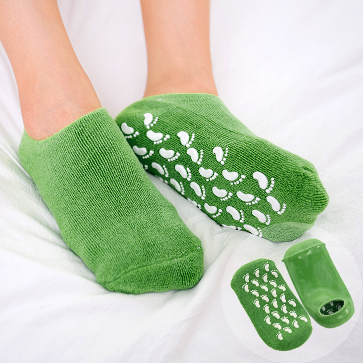 1Pair Non-Slip Yoga Socks Sili - Grip Sock Yoga 评论和价格