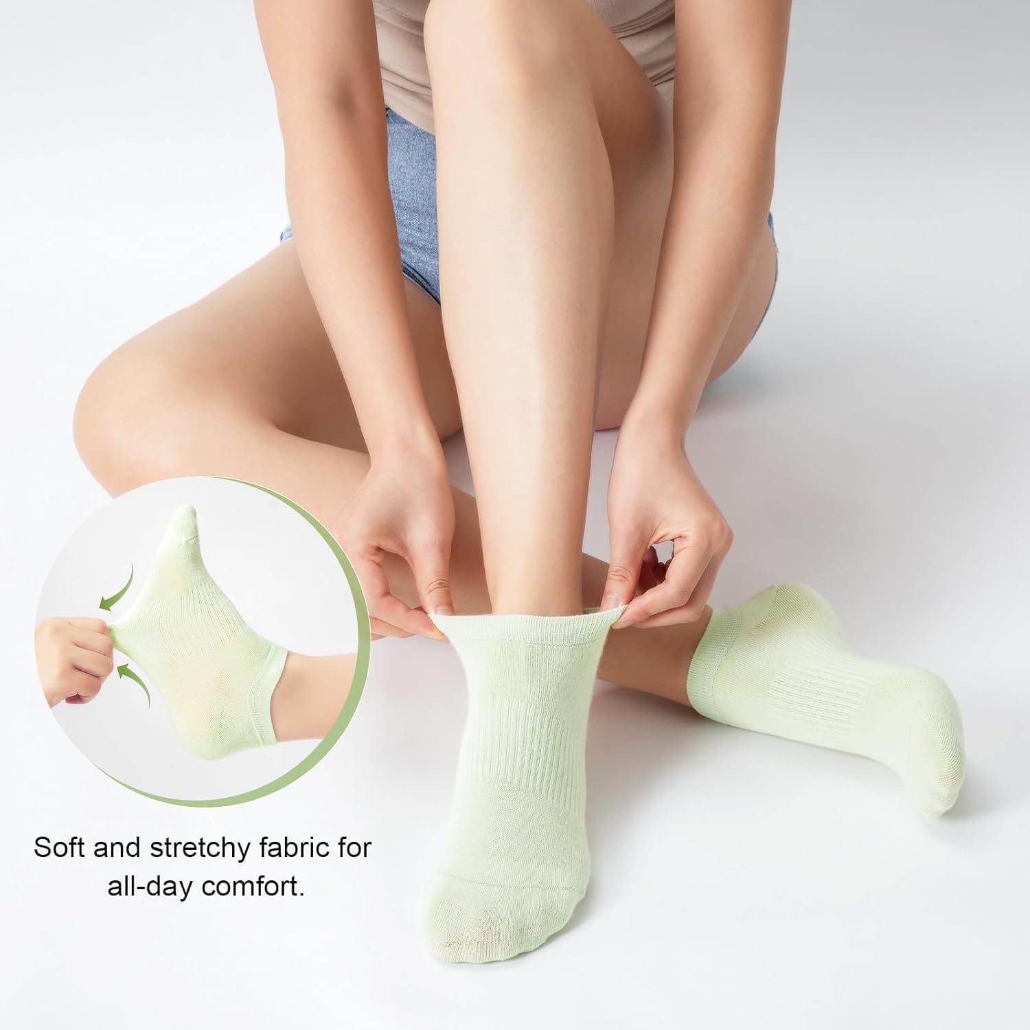 Ultra Thin Ankle Socks for Wom - Silk Sock Bamboo 评论和价格