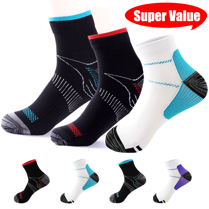 1Pairs Plantar Fasciitis Socks - Ankle Brace Sock 评论和价格