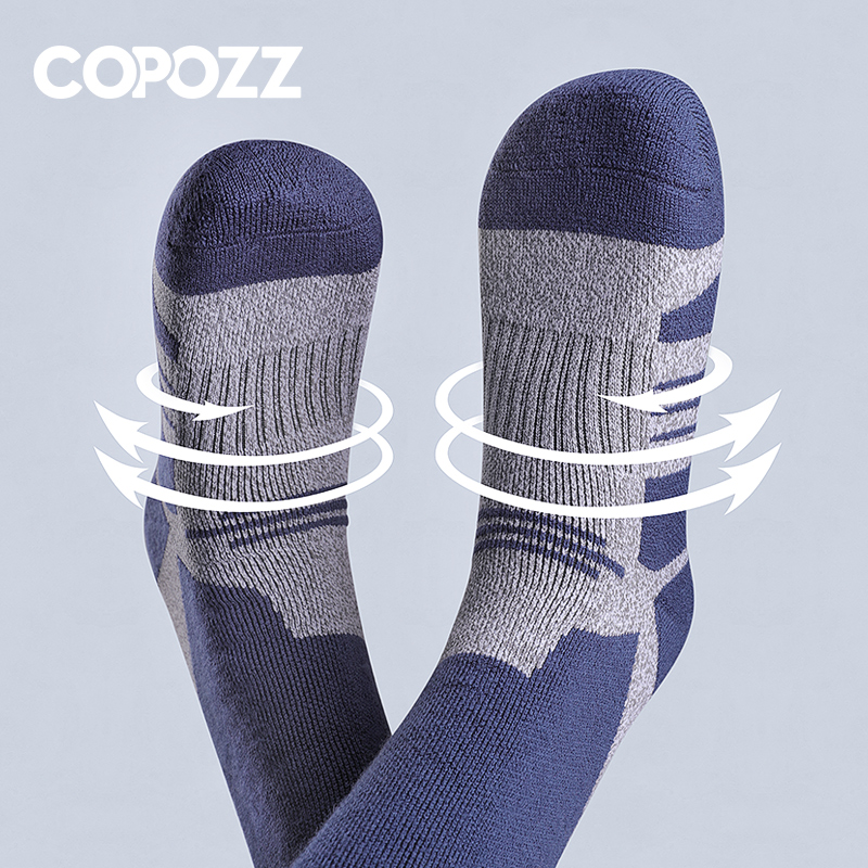COPOZZ Winter Men Women Therma - Wool Hiking Sock 评论和价格
