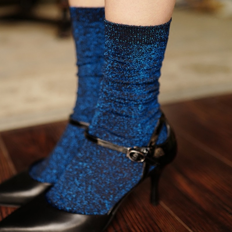 Colorful Sexy Shiny Women's So - Silk Sock Bamboo 评论和价格