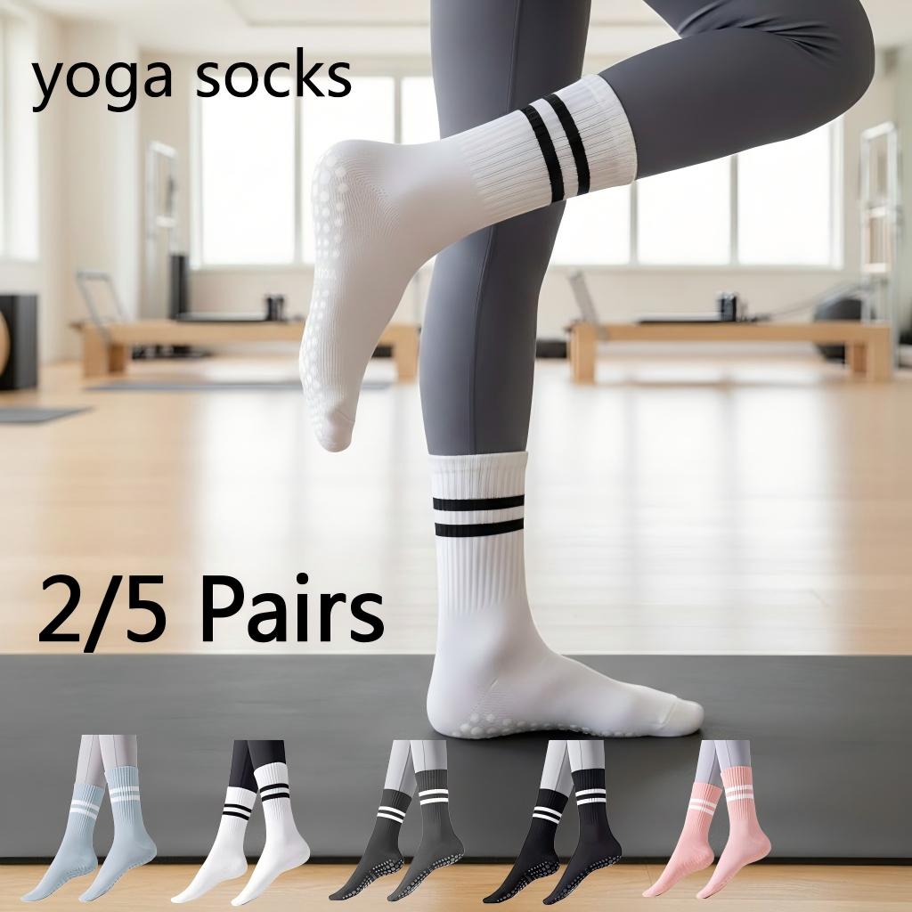 Women Non Slip Yoga Socks, Gri - Grip Sock Yoga 评论和价格