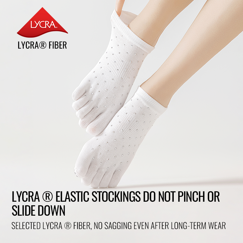 MiiOW Non-Slip Grip Pilates So - Toe Sock Split 评论和价格