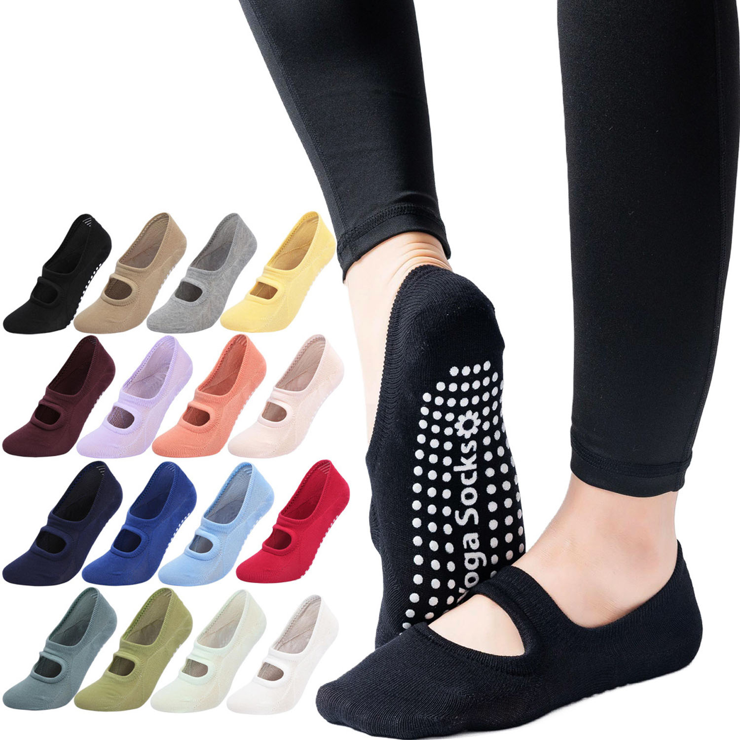 High Quality Women Yoga Socks  - No Show Sock Women 评论和价格