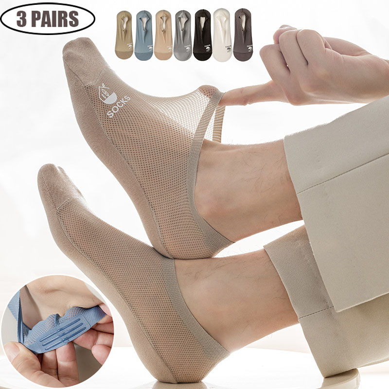 3Pairs Men's Ultra-Comfortable - No Show Sock Women 评论和价格