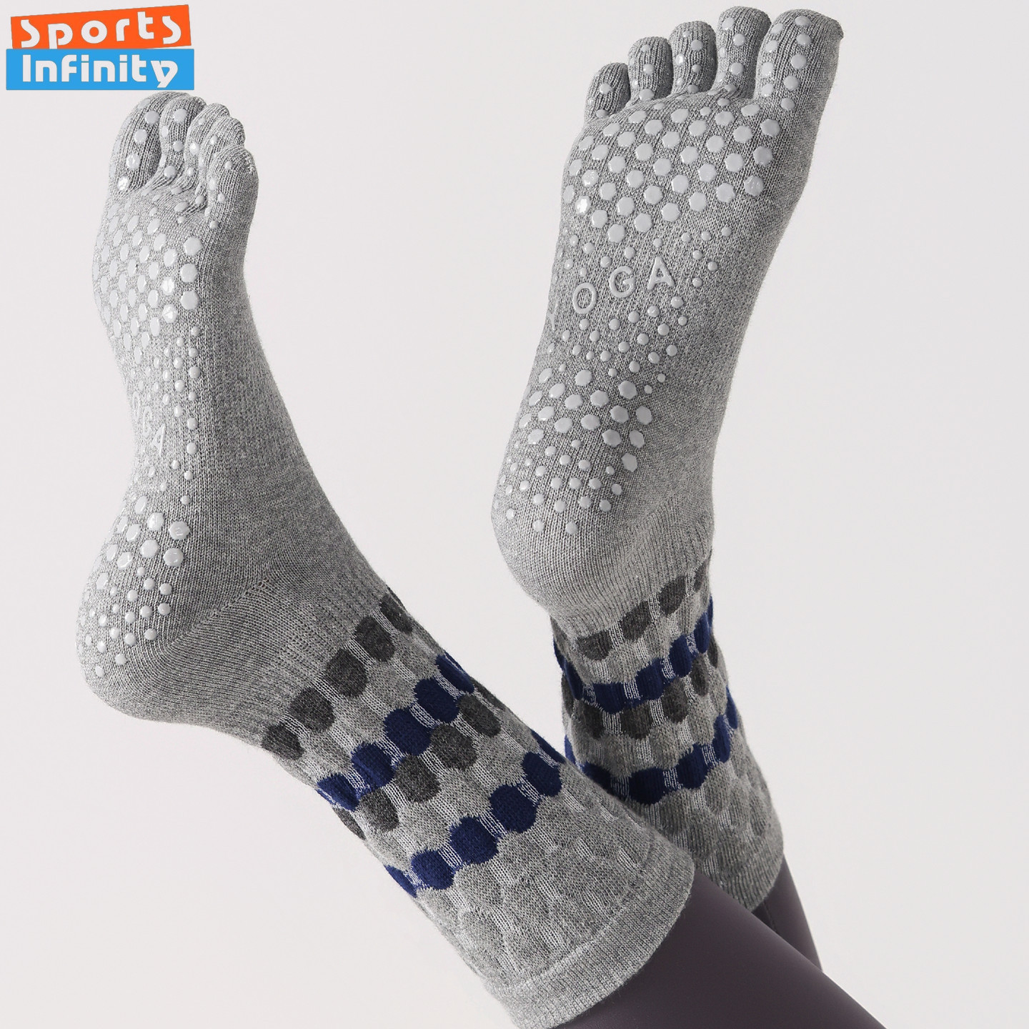 Fashion Five Finger Yoga Socks - Toe Sock Split 评论和价格