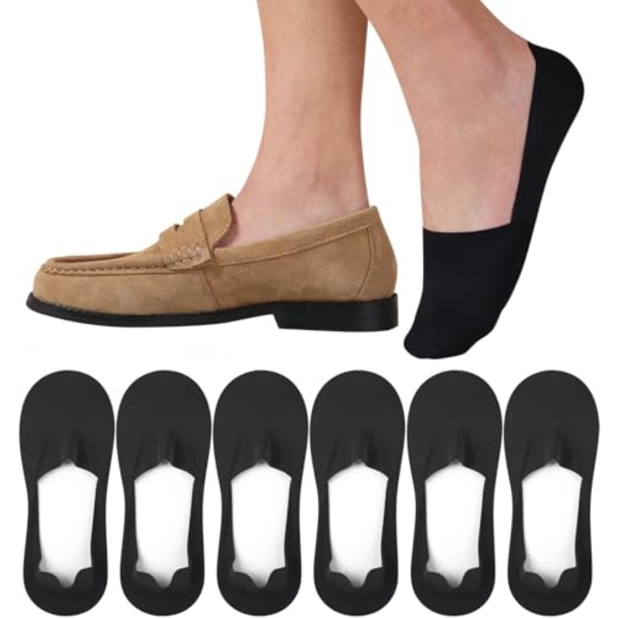 No Show Socks Men Nylon Non Sl - Invisibility Sock Loafer 评论和价格