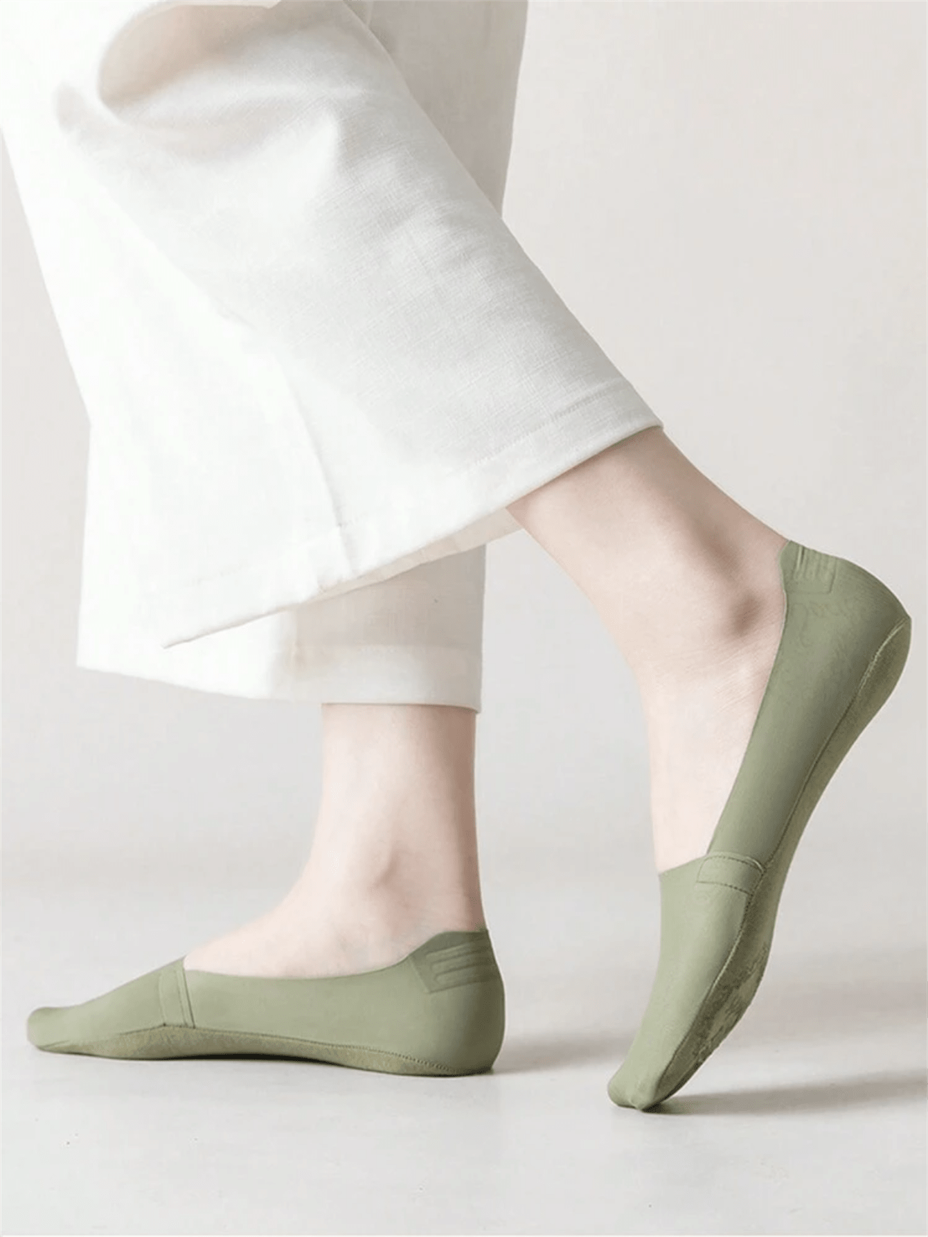 5 Pairs Women Thin Silky Invis - No Show Sock Women 评论和价格