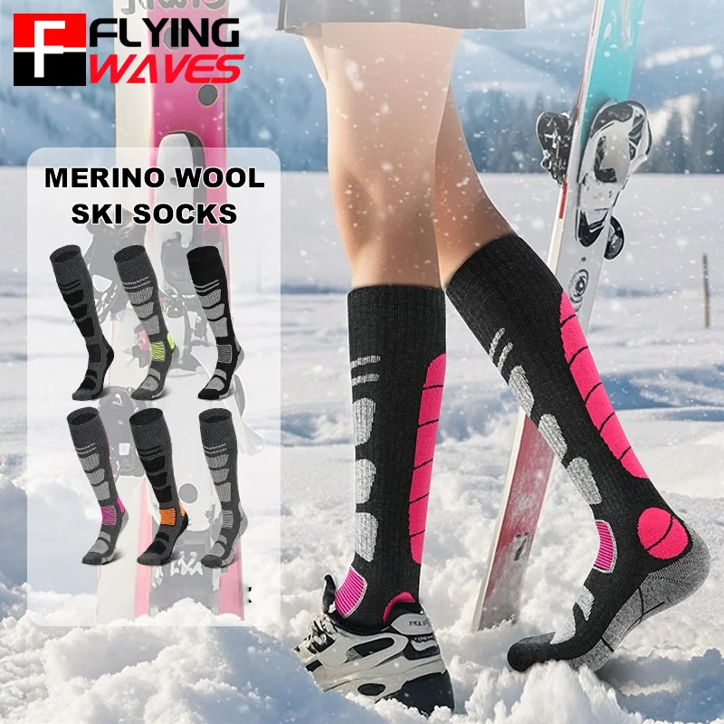 1 Pair Merino Wool Ski Socks M - Thermal Sock Winter 评论和价格