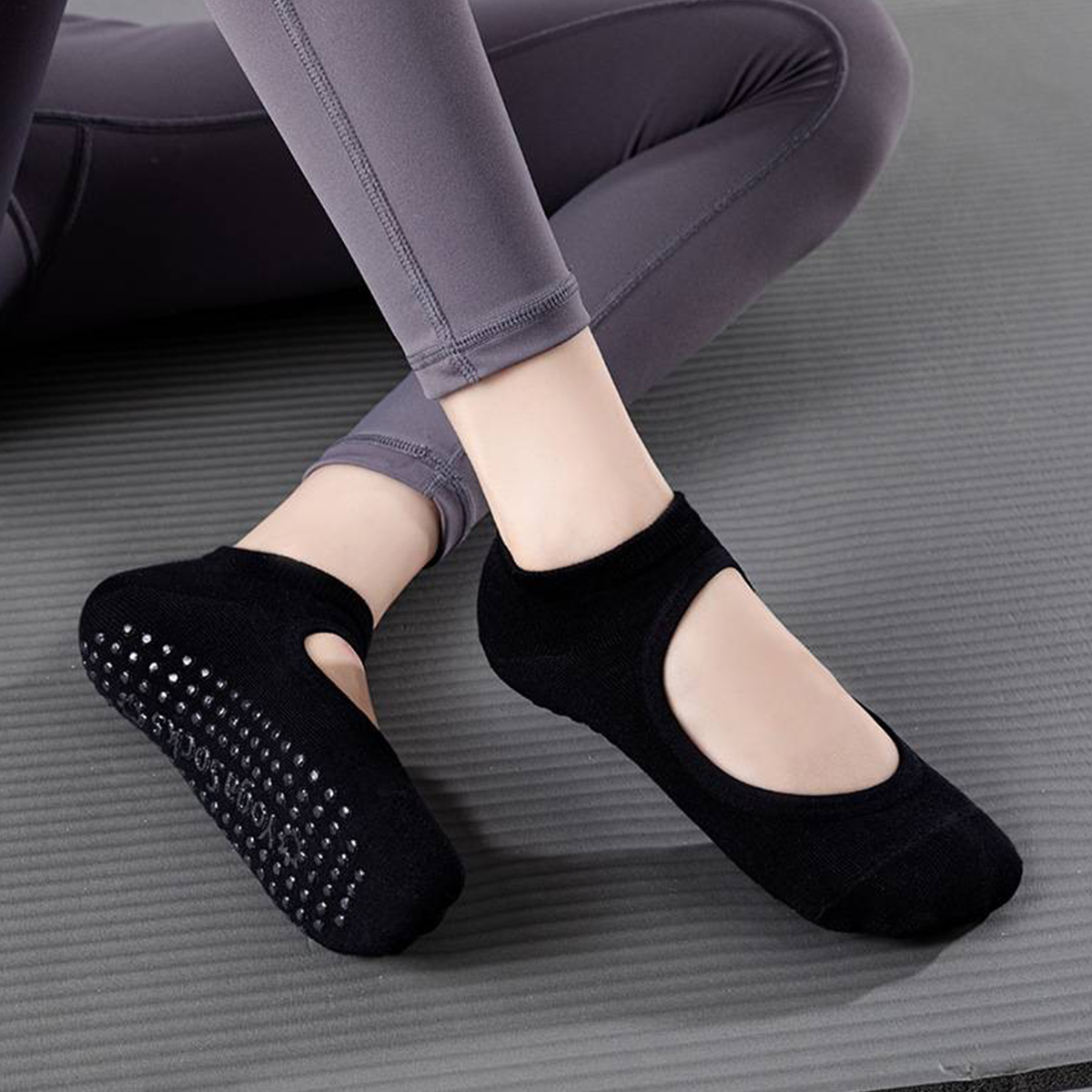 Non-Slip Yoga Socks for Women  - Grip Sock Yoga 评论和价格