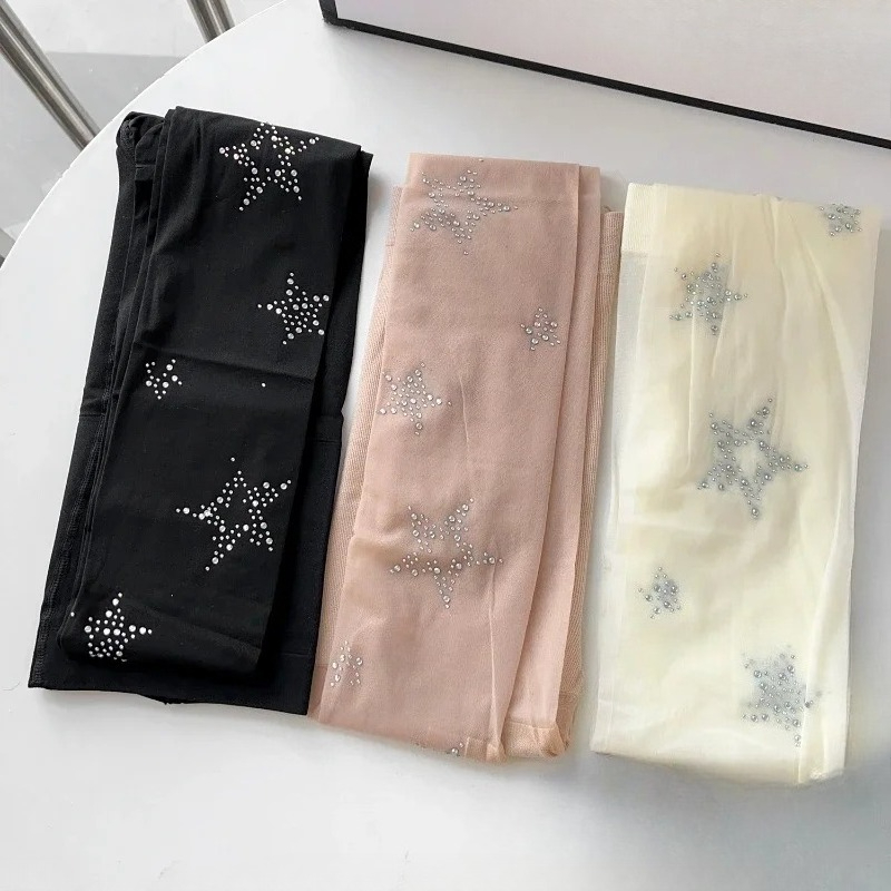 Y2k Star Diamond Rhinestone Fi - Fishnet Stocking Women 评论和价格