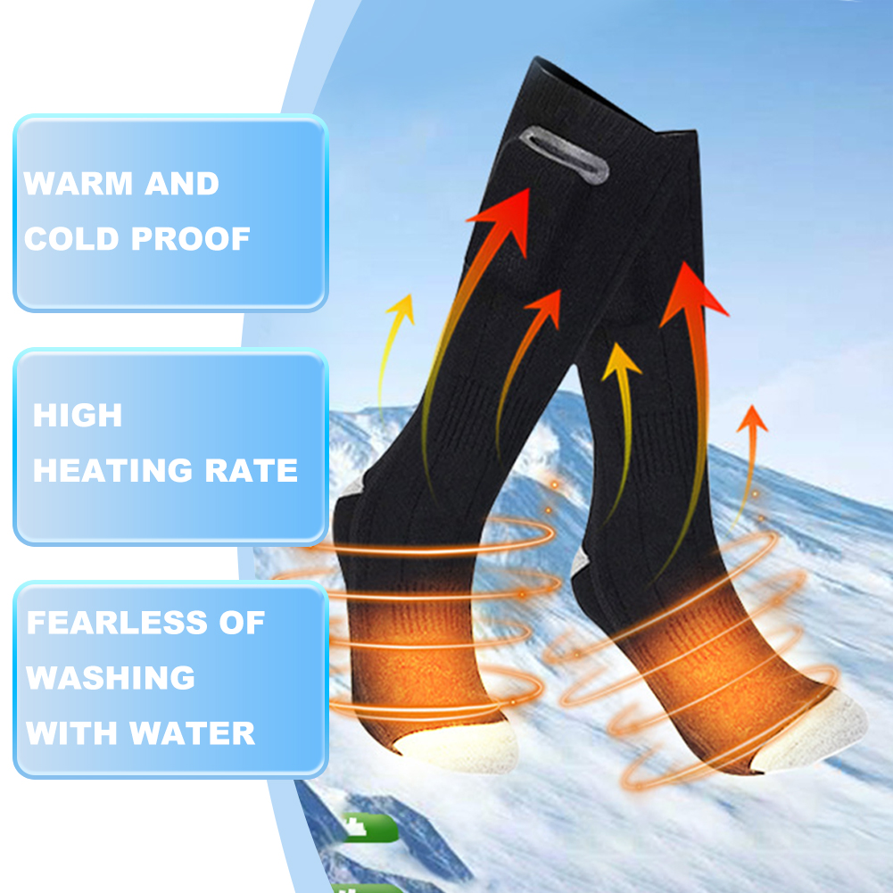 Heat Battery Electric Heated S - Thermal Sock Winter 评论和价格