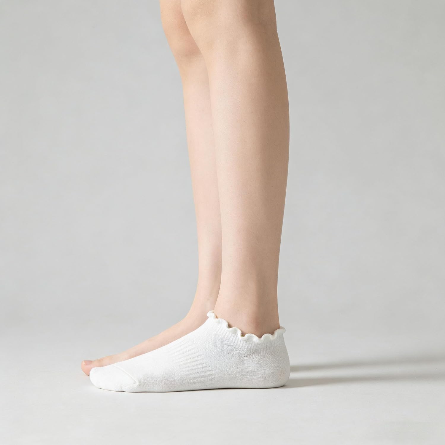 Cute Ruffle Ankle Socks for Wo - Silk Sock Bamboo 评论和价格