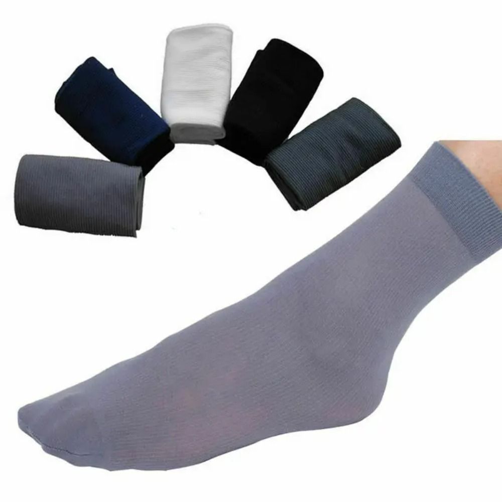 10pairs Fashion Breathable Men - Silk Sock Bamboo 评论和价格