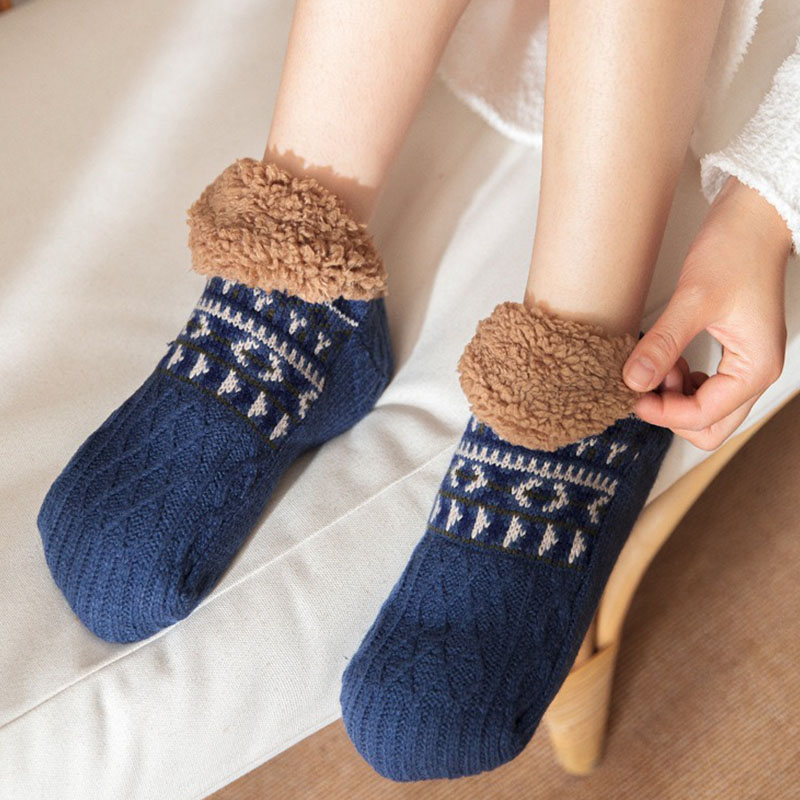 Women Men Fall And Winter Floo - No Show Sock Women 评论和价格