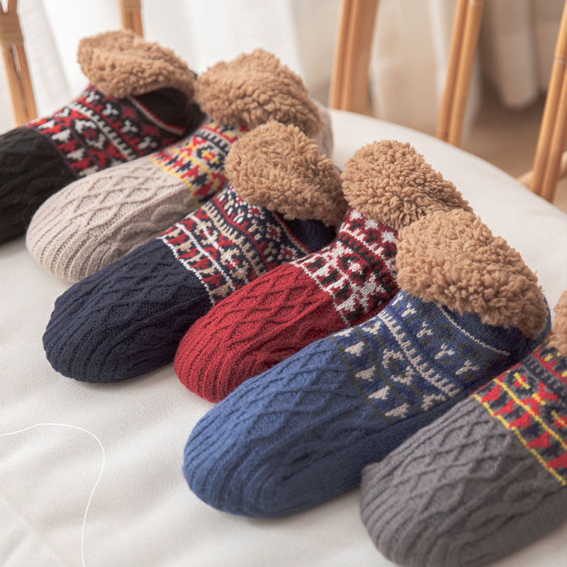 Women Men Fall And Winter Floo - No Show Sock Women 评论和价格