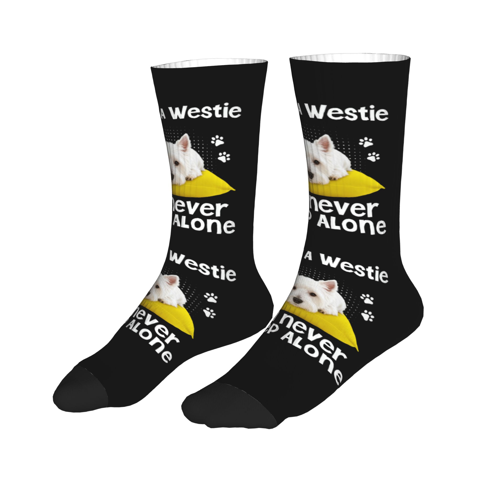 Fashion Men's Adopt Westie Nev - Dress Sock Men 评论和价格