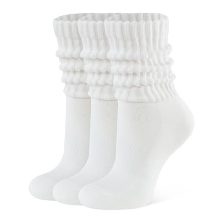 CLOSEMATE Womens Scrunch Crew  - Boot Sock Slouchy 评论和价格