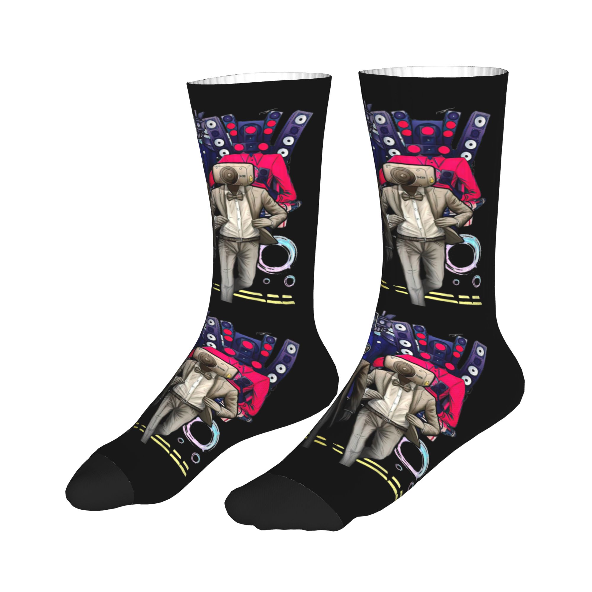 Hot Game Titan Speakerman Skib - Dress Sock Men 评论和价格