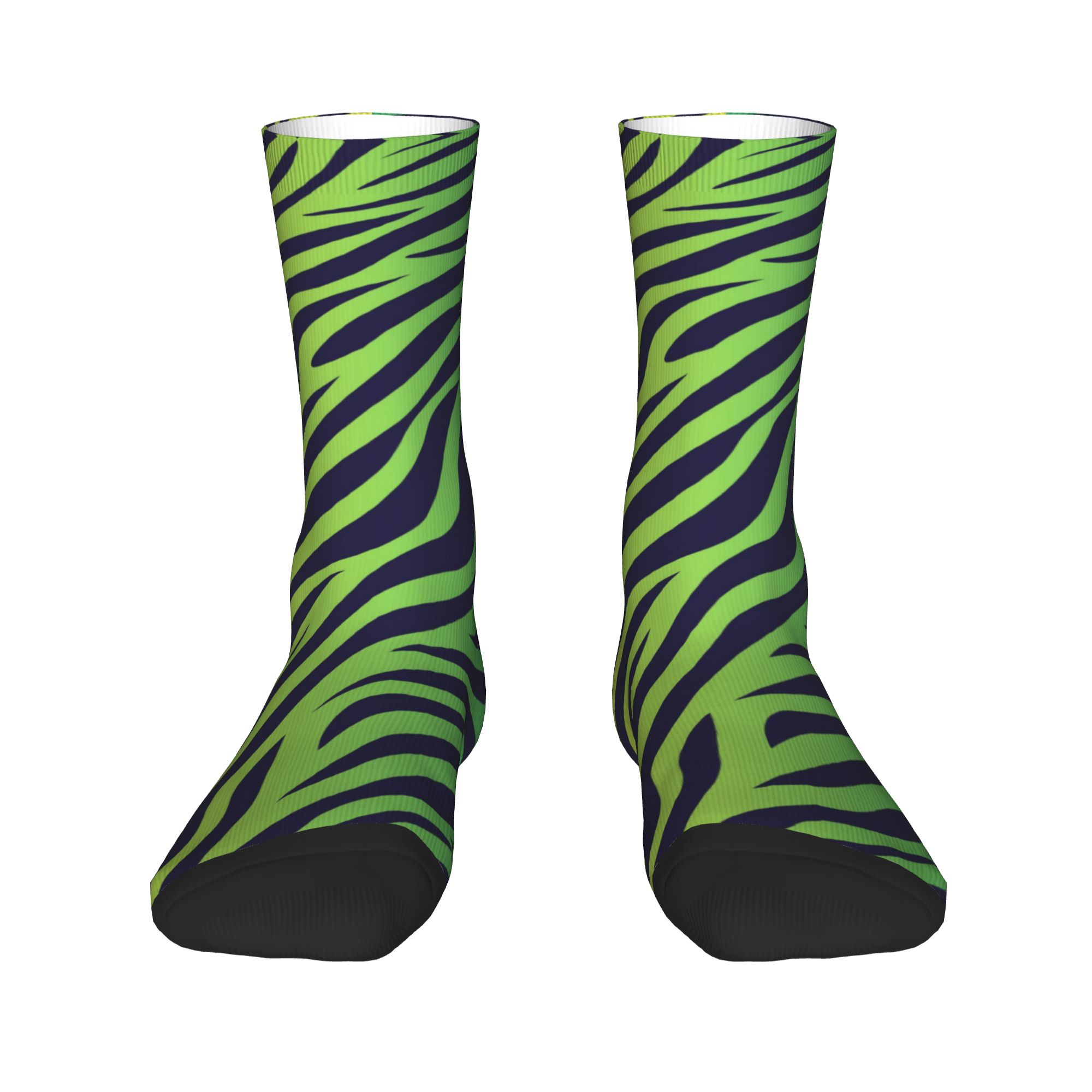 Colorful Tiger Zebra Skin Patt - Dress Sock Men 评论和价格