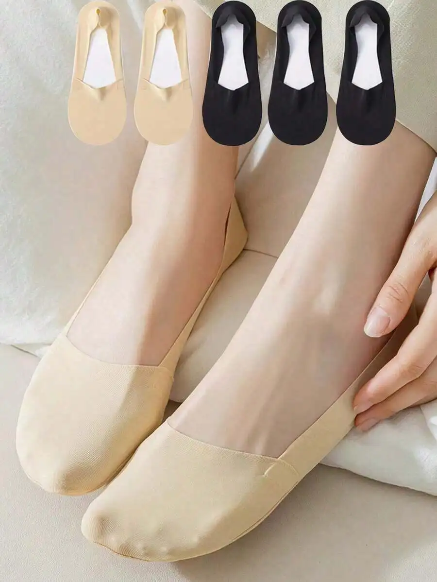 5 Pairs Women's Summer Breatha - Invisibility Sock Loafer 评论和价格