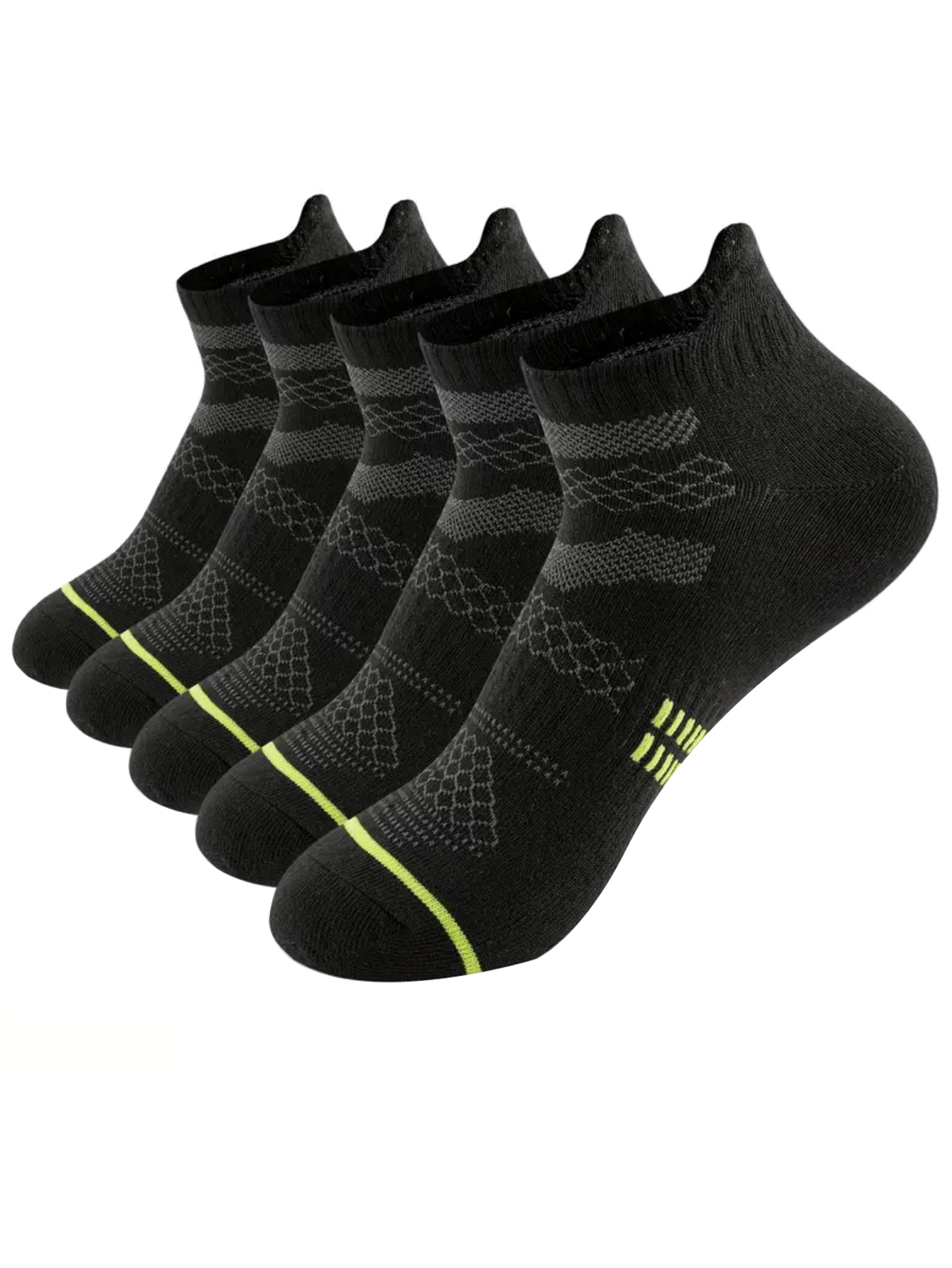 5Pairs Soft Padding No Show So - No Show Sock Women 评论和价格