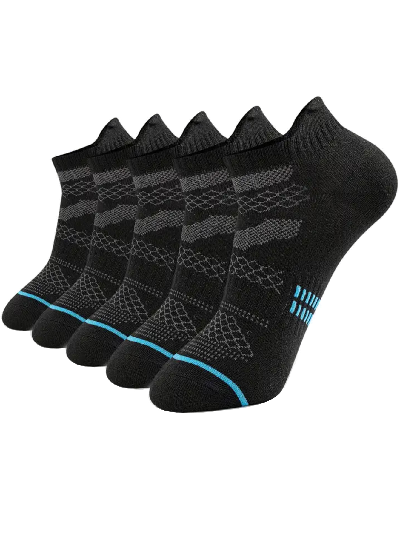 5Pairs Soft Padding No Show So - No Show Sock Women 评论和价格