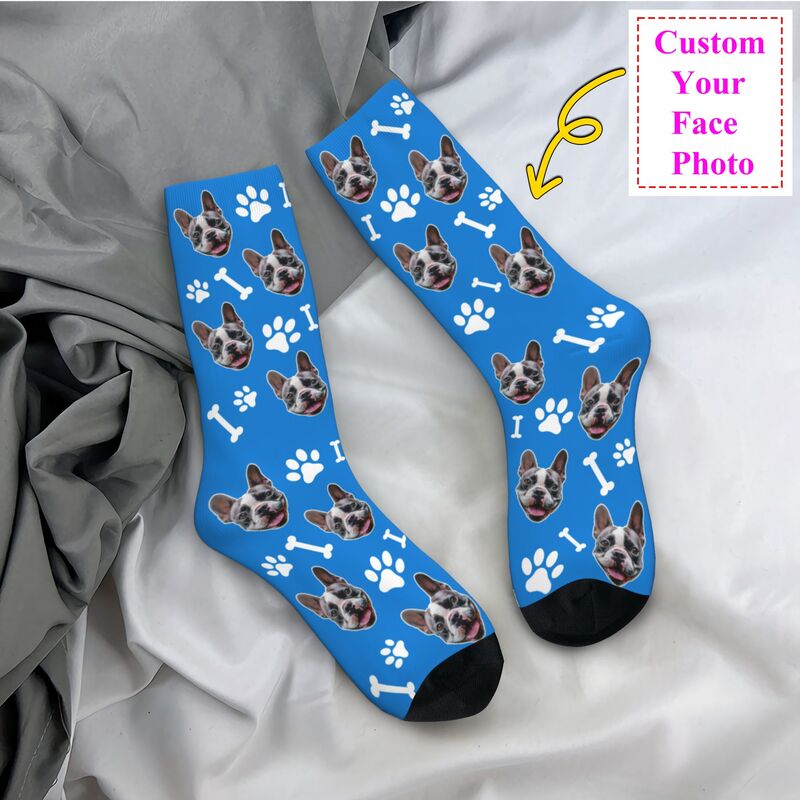 Novelty Men's Custom Dog Dress - Dress Sock Men 评论和价格