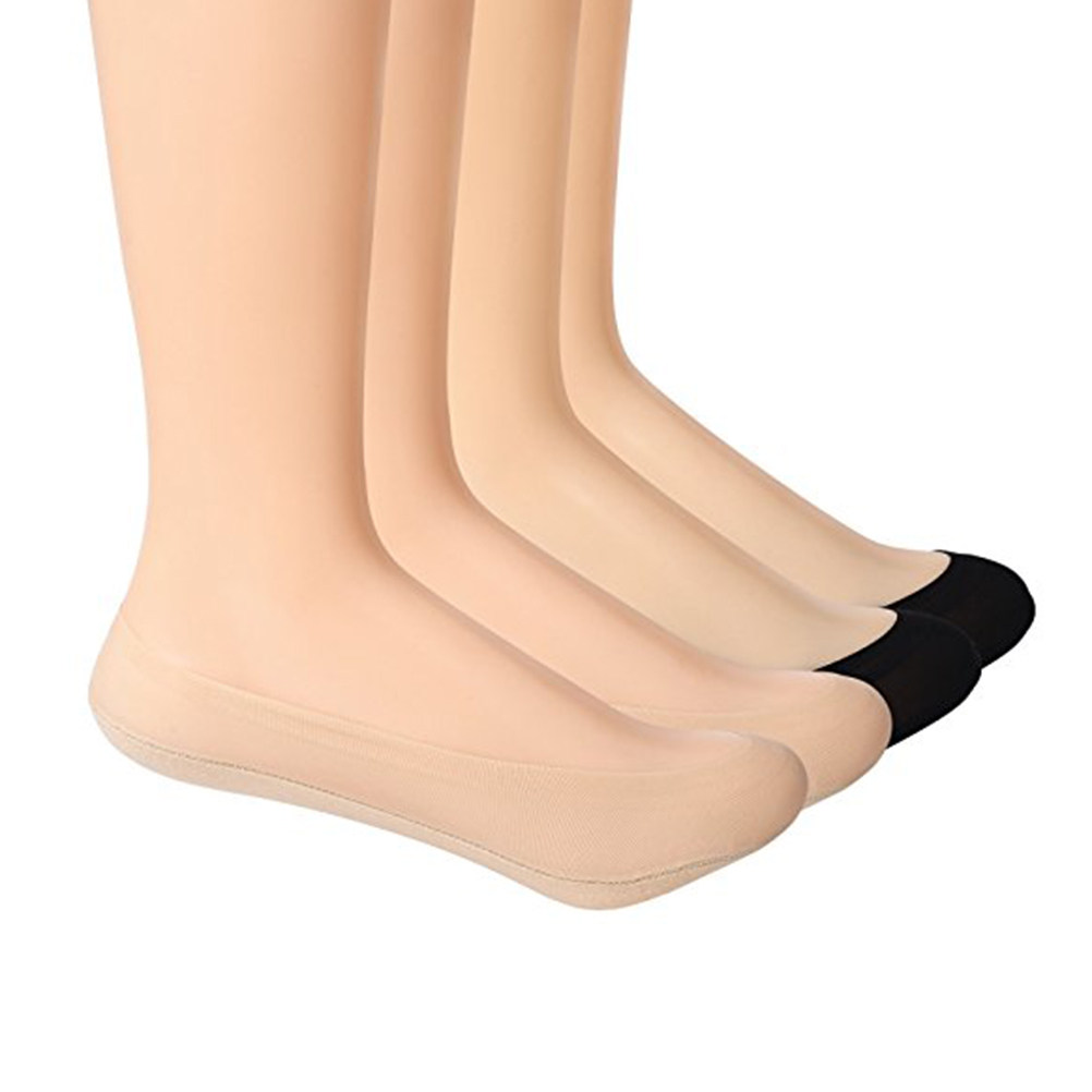 4Pair Anti-Slip Invisible Low  - Invisibility Sock Loafer 评论和价格