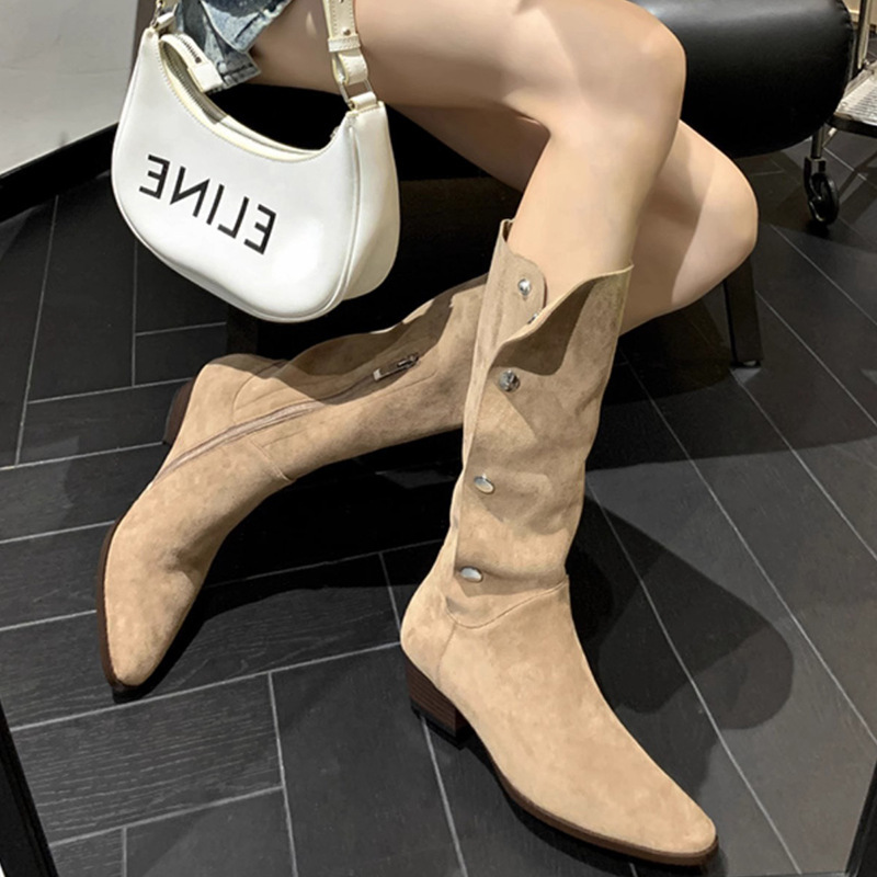 Women's shoes 2025 autumn and  - Knee High Sock Women 评论和价格