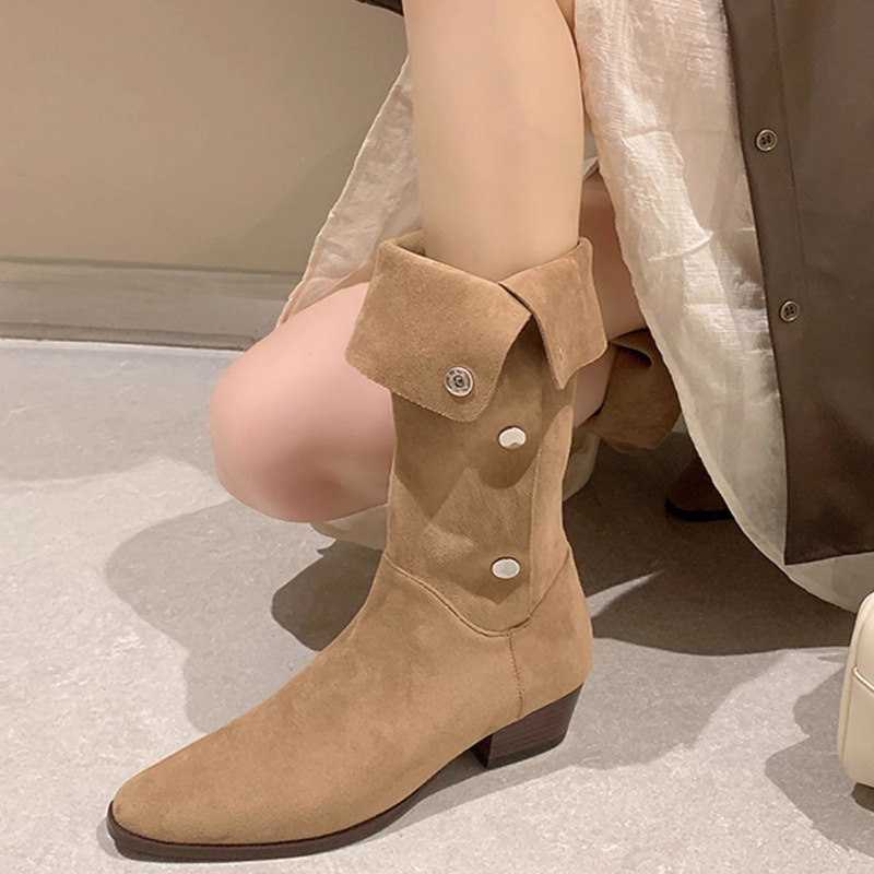 Women's shoes 2025 autumn and  - Knee High Sock Women 评论和价格